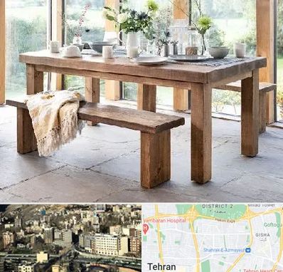 فروش میز چوبی در مرزداران 