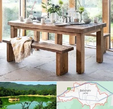 فروش میز چوبی در بهشهر