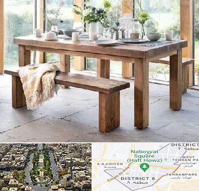 فروش میز چوبی در نارمک 