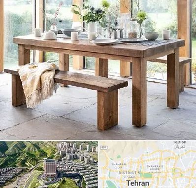 فروش میز چوبی در شمال تهران 