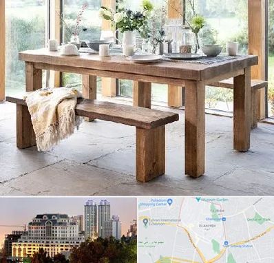 فروش میز چوبی در فرشته 