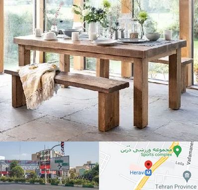 فروش میز چوبی در هروی 