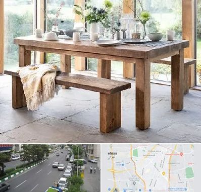 فروش میز چوبی در ستارخان 