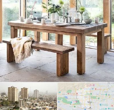 فروش میز چوبی در منطقه 5 تهران 