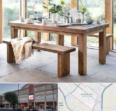 فروش میز چوبی در قائمیه اسلامشهر 