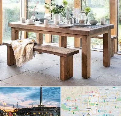 فروش میز چوبی در منطقه 2 تهران 