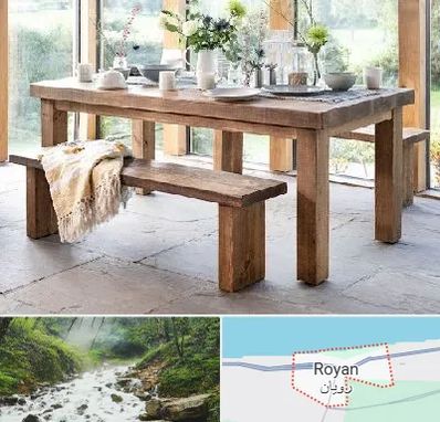 فروش میز چوبی در رویان