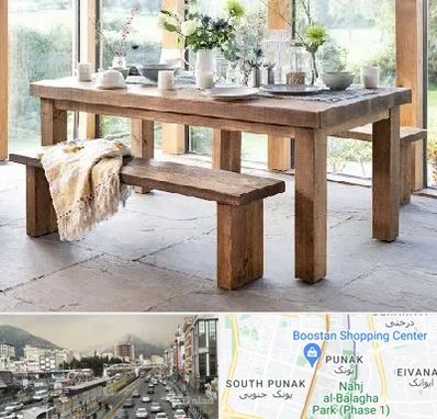فروش میز چوبی در پونک 