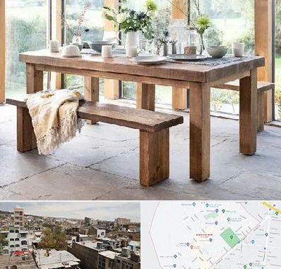 فروش میز چوبی در شمیران نو 