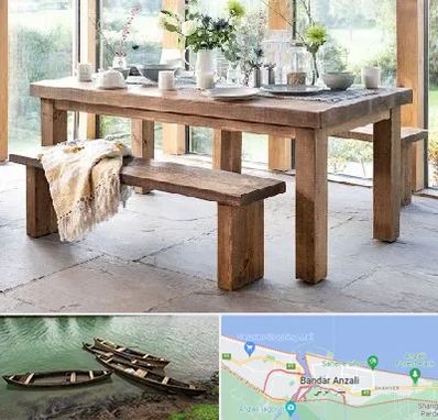 فروش میز چوبی در بندر انزلی