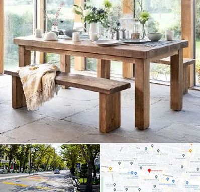 فروش میز چوبی در میرداماد 