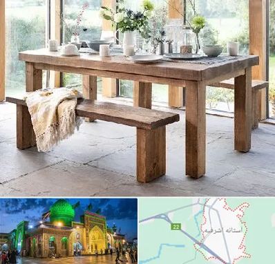 فروش میز چوبی در آستانه اشرفیه