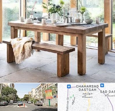 فروش میز چوبی در چهارصد دستگاه 