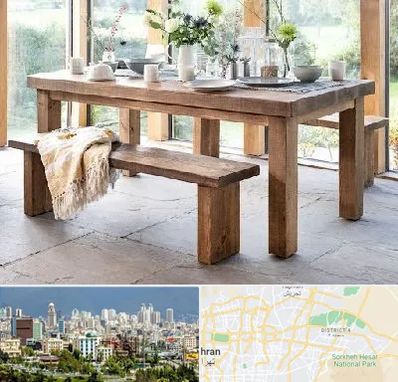 فروش میز چوبی در شرق تهران 