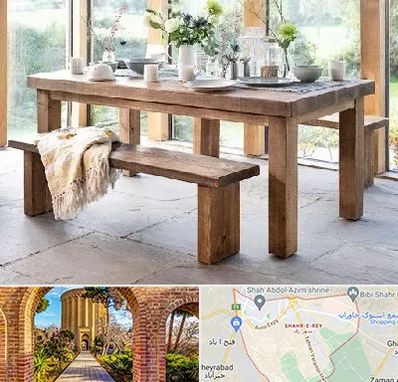 فروش میز چوبی در شهر ری