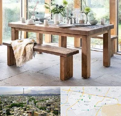 فروش میز چوبی در منطقه 8 تهران 