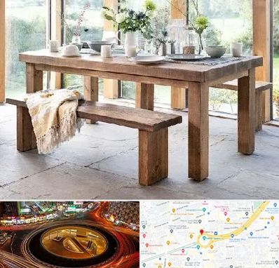 فروش میز چوبی در میدان ولیعصر 