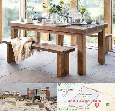 فروش میز چوبی در حکیمیه 