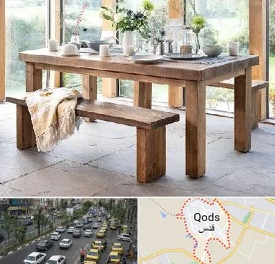 فروش میز چوبی در شهر قدس