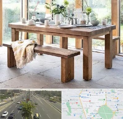 فروش میز چوبی در منطقه 17 تهران 