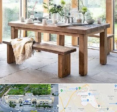 فروش میز چوبی در نسیم شهر