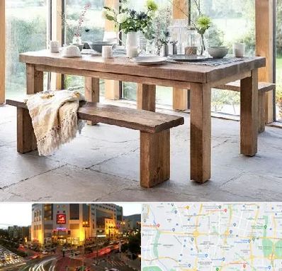 فروش میز چوبی در جنت آباد تهران 