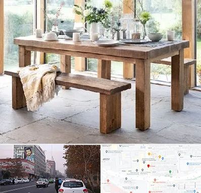 فروش میز چوبی در کارگر شمالی 