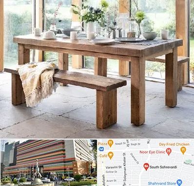 فروش میز چوبی در سهروردی 