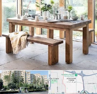 فروش میز چوبی در آپادانا