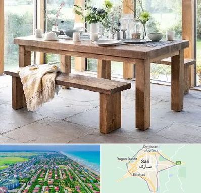 فروش میز چوبی در ساری