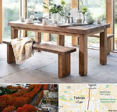 فروش میز چوبی در ولیعصر 