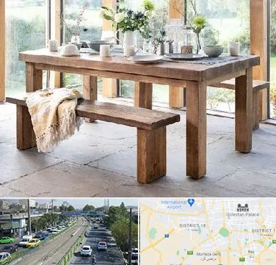 فروش میز چوبی در جنوب تهران 