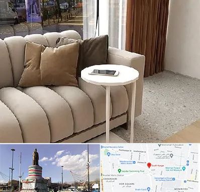 فروش میز جلو مبلی در کارگر جنوبی 