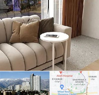 فروش میز جلو مبلی در شهرک غرب 