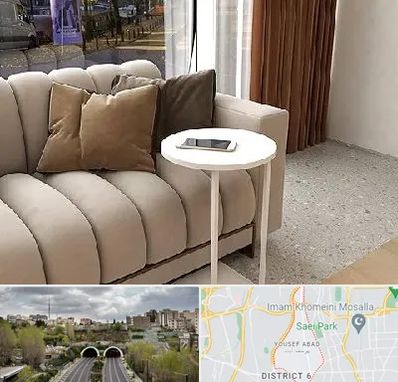 فروش میز جلو مبلی در یوسف آباد 