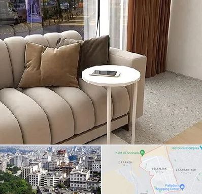 فروش میز جلو مبلی در ولنجک 