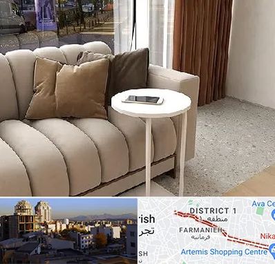 فروش میز جلو مبلی در فرمانیه 