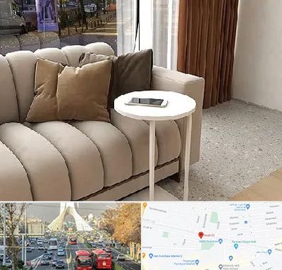 فروش میز جلو مبلی در خیابان آزادی 