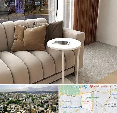فروش میز جلو مبلی در گیشا 