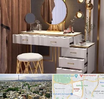 فروش میز آرایش در گیشا 