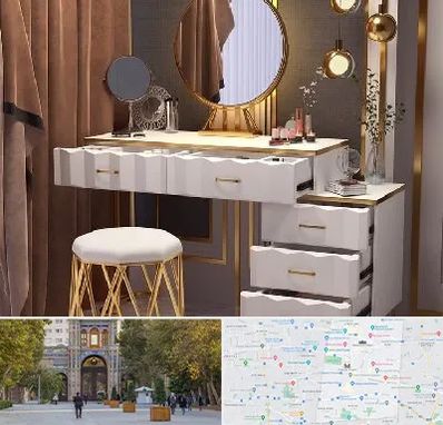 فروش میز آرایش در منطقه 12 تهران 