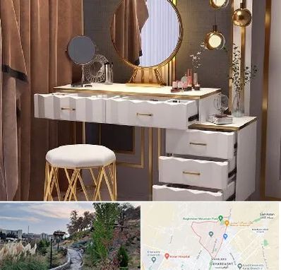 فروش میز آرایش در باغستان کرج 