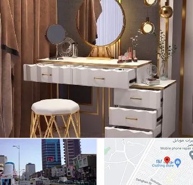 فروش میز آرایش در چهارراه طالقانی کرج 