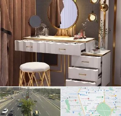 فروش میز آرایش در منطقه 17 تهران 