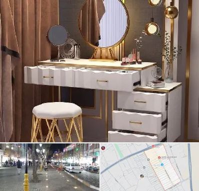 فروش میز آرایش در باغ فیض اسلامشهر 