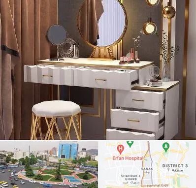 فروش میز آرایش در ونک 