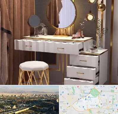 فروش میز آرایش در منطقه 19 تهران 