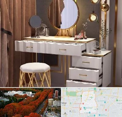 فروش میز آرایش در منطقه 6 تهران 