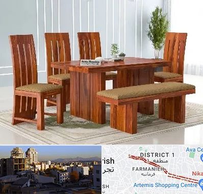 فروش میز ناهار خوری در فرمانیه 