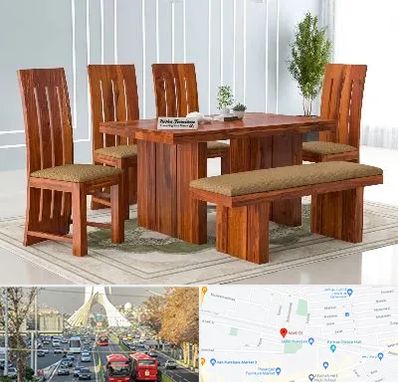 فروش میز ناهار خوری در خیابان آزادی 